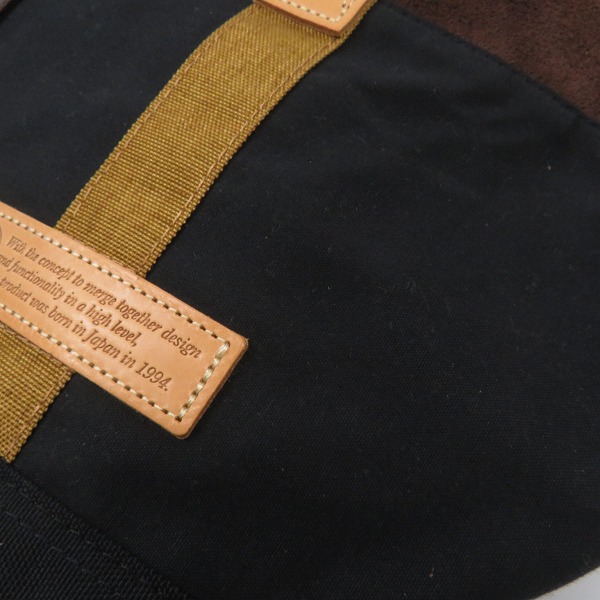 実際に弊社で買取させて頂いたmaster-piece/マスターピース 2WAY レザー切り替え ショルダー/トートバッグ/24051-COの画像 7枚目