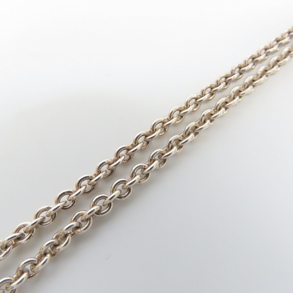 実際に弊社で買取させて頂いたGARNI/ガルニ Sterling silver/スターリング 925 ペンダント/ネックレスチェーン シルバー の画像 4枚目