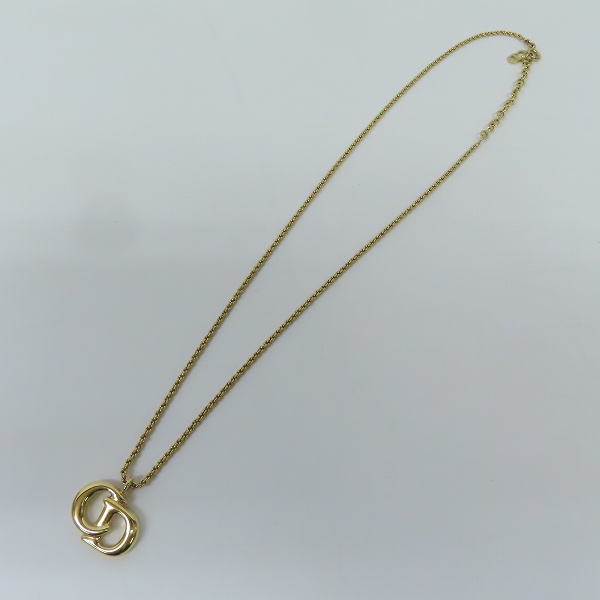 実際に弊社で買取させて頂いたChristian Dior/クリスチャンディオール ネックレス イヤリング ゴールド 3点セットの画像 5枚目