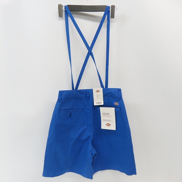 実際に弊社で買取させて頂いたDickies/ディッキーズ ショートパンツ ブルー DK006312CC3 /27の画像 1枚目