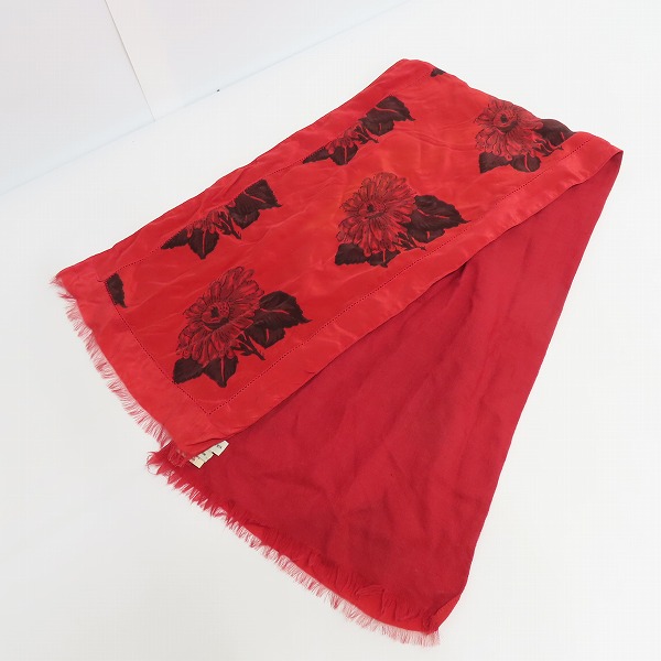 実際に弊社で買取させて頂いたDRIES VAN NOTEN/ドリスヴァンノッテン ストール 総柄の画像 1枚目