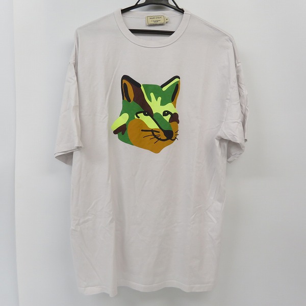 実際に弊社で買取させて頂いたMAISON KITSUNE/メゾンキツネ OVERIZED NEON FOX PRINT ネオンフォックス プリントTシャツ /M