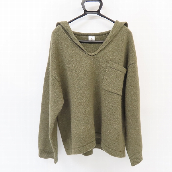 実際に弊社で買取させて頂いた6/ROKU/ロク BEAUTY & YOUTH UNITED ARROWS プルオーバーニット カシミヤ混