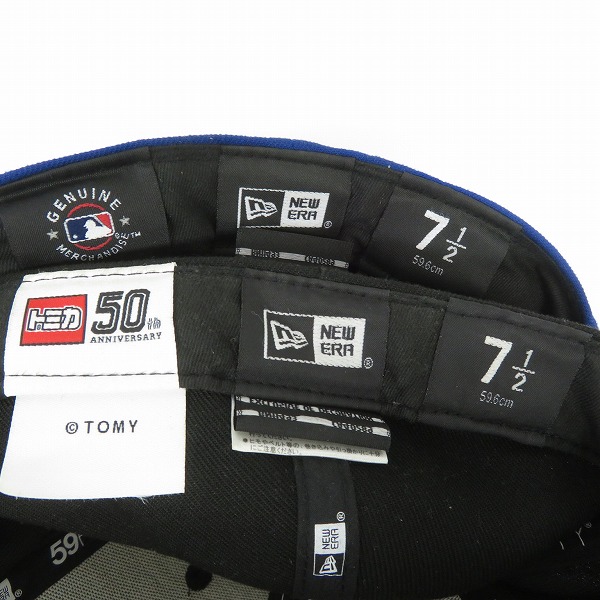 実際に弊社で買取させて頂いたNEW ERA/ニューエラ トミカ50周年コラボ/カブス 1990オールスター他 キャップ 3点セットの画像 3枚目