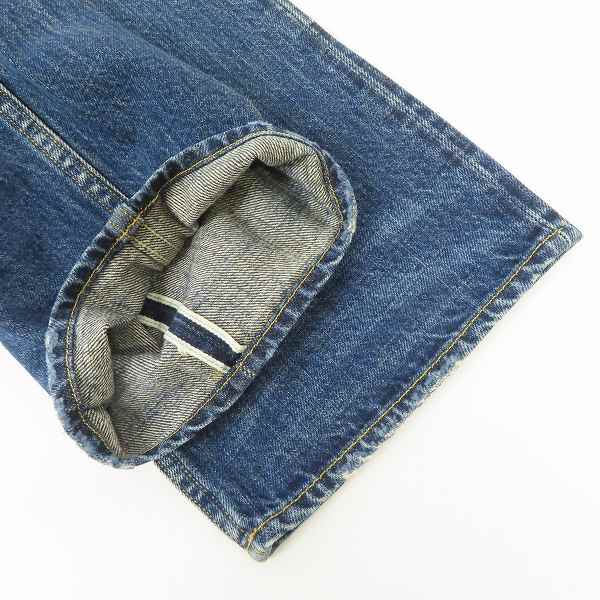 実際に弊社で買取させて頂いたGOLDEN GOOSE DELUXE BRAND/ゴールデングースデラックスブランド  ストレートデニムパンツ G24U504.A6/32の画像 7枚目