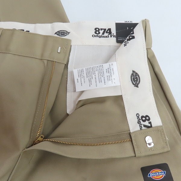 実際に弊社で買取させて頂いたDickies/ディッキーズ 874 パンツ 36L30の画像 4枚目