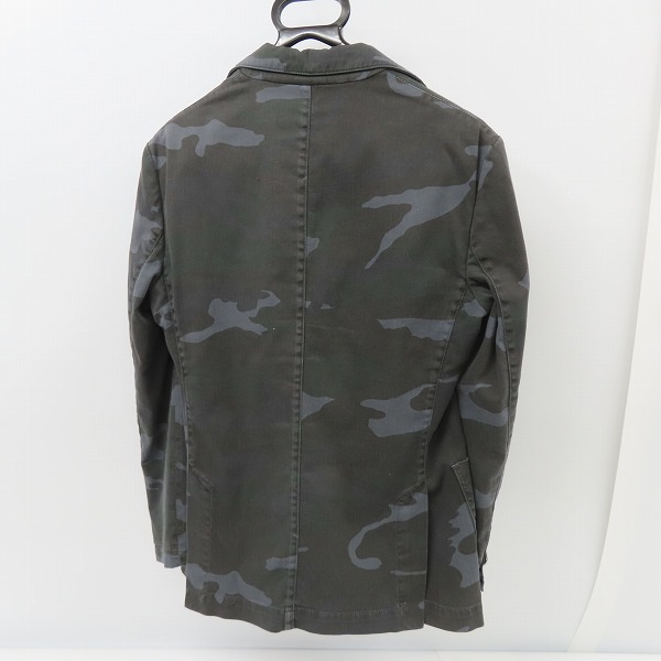 実際に弊社で買取させて頂いたHYDROGEN/ハイドロゲン カモフラ柄 2B ジャケット/Sの画像 1枚目