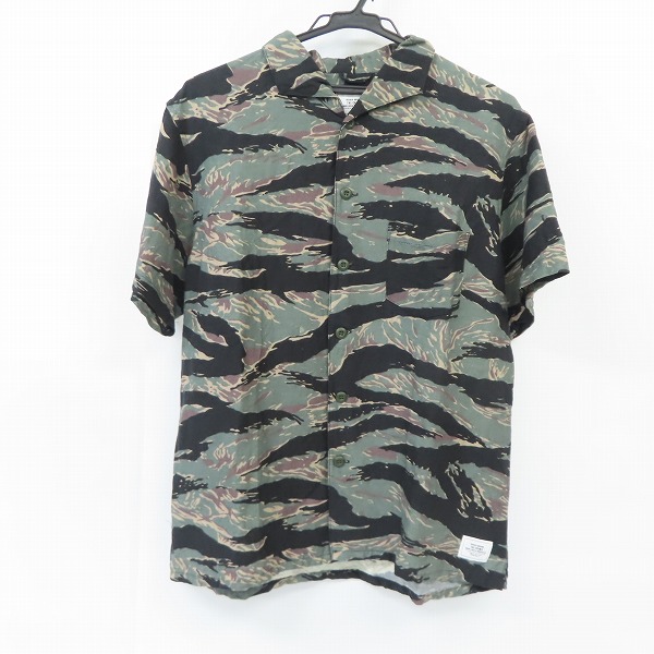 実際に弊社で買取させて頂いたTHE CRIMIE/クライミー 胸ポケット 半袖シャツ カモフラ/L