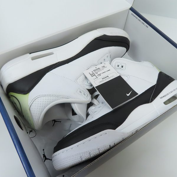 実際に弊社で買取させて頂いたFRAGMENT DESIGN×NIKE/ナイキ AIR JORDAN 3 エアジョーダン3 DA3595-100/28.0の画像 8枚目