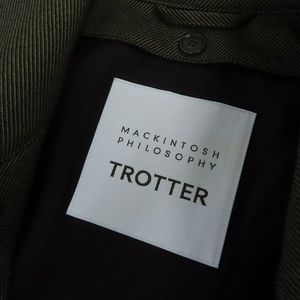実際に弊社で買取させて頂いたMACKINTOSH PHILOSOPHY/マッキントッシュフィロソフィー TROTTER ライナー付コート H1C16-439-58/38の画像 2枚目