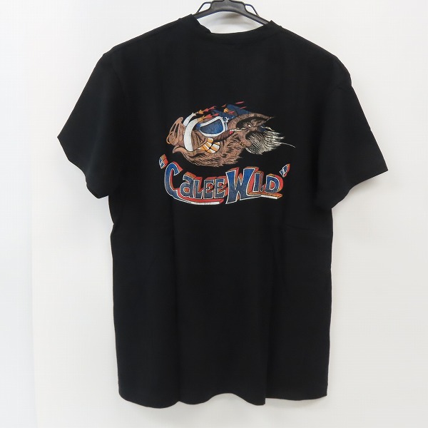 実際に弊社で買取させて頂いた【未使用】CALEE/キャリー 19SS S/S BOAR Tee 半袖Tシャツ CL-19SS054/Lの画像 1枚目