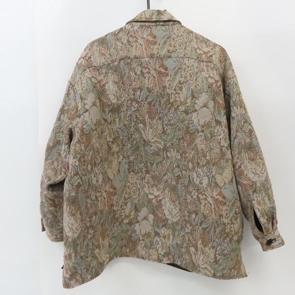 実際に弊社で買取させて頂いたHARE/ハレ Flower Gobelin/フラワーゴブリン ブルゾン HA020241TR/Sの画像 1枚目