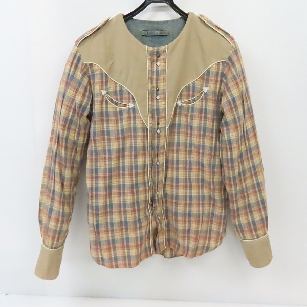 実際に弊社で買取させて頂いたMIHARA YASUHIRO/ミハラヤスヒロ リバーシブルデニムジャケット/Mの画像 2枚目