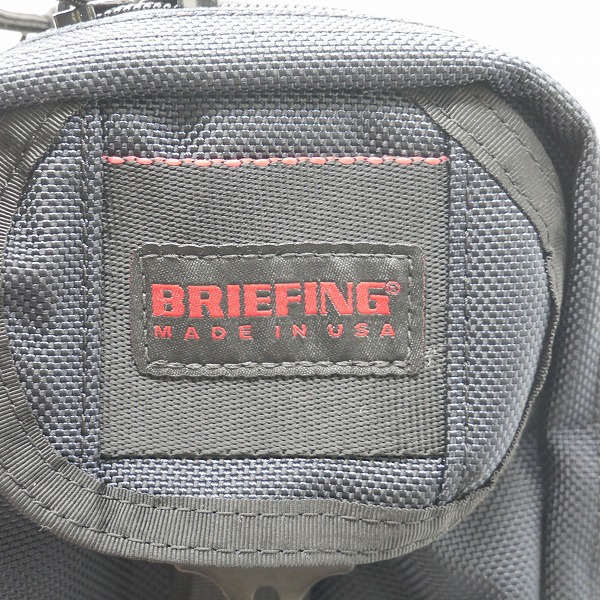 実際に弊社で買取させて頂いたBRIEFING/ブリーフィング NEO JETTA ショルダーバッグ ネイビー BRA221L02の画像 3枚目