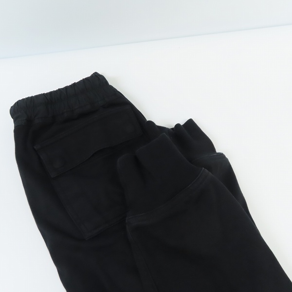 実際に弊社で買取させて頂いたRICK OWENS/リックオウエンス 19SS CARGO JOG カーゴ ジョグパンツ RU19S2396-BA/48の画像 9枚目