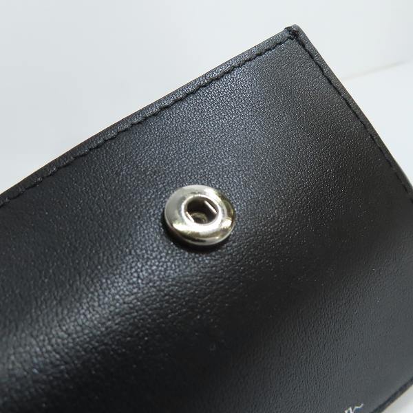 実際に弊社で買取させて頂いたPS Paul Smith/ピーエスポールスミス マルチカラーゼブラ 牛革 二つ折り財布 BYP-013の画像 8枚目