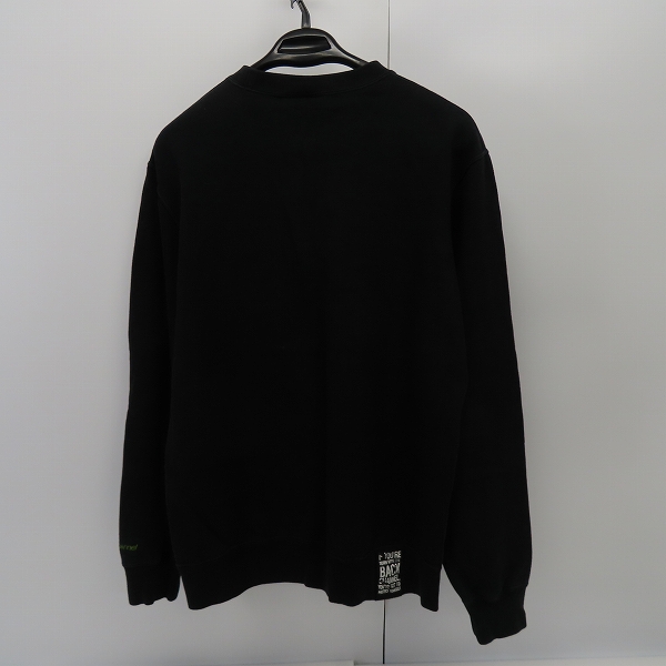 実際に弊社で買取させて頂いたBackChannel/バックチャンネル カモフラポケット ロゴ刺繍 スウェット トレーナー/Lの画像 1枚目