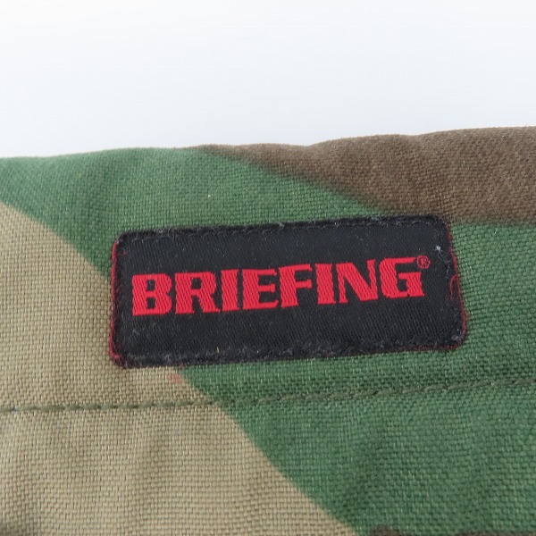 実際に弊社で買取させて頂いたBRIEFING/ブリーフィング カモフラ PC タブレット ケース クラッチバッグ マルチケースの画像 4枚目