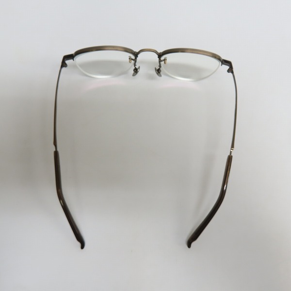 実際に弊社で買取させて頂いた999.9/フォーナインズ 21SS メガネフレーム O-50T の画像 3枚目