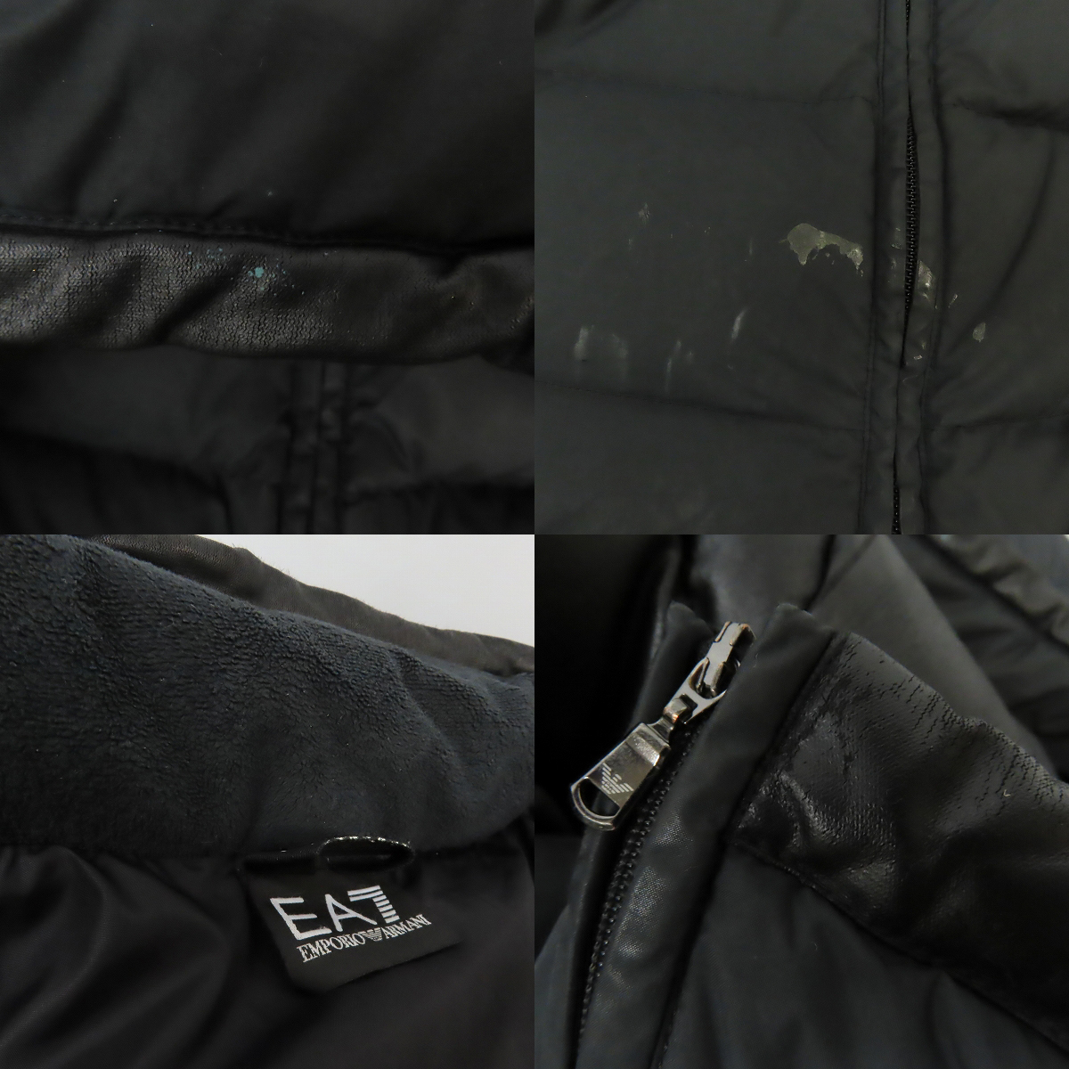 実際に弊社で買取させて頂いたEMPORIO ARMANI/エンポリオアルマーニ EA7 ダウンジャケット/Lの画像 8枚目