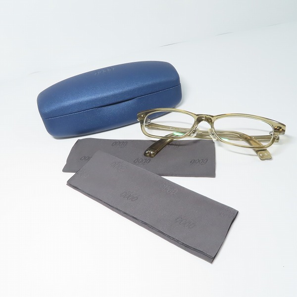 実際に弊社で買取させて頂いた999.9/フォーナインズ ALL STANDARD レンズ度入り 眼鏡/メガネ フレーム アイウェア/NP-14の画像 9枚目