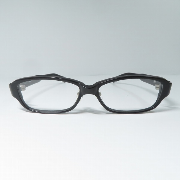 実際に弊社で買取させて頂いた999.9/フォーナインズ メガネ/眼鏡フレーム NP-16/黒の画像 1枚目