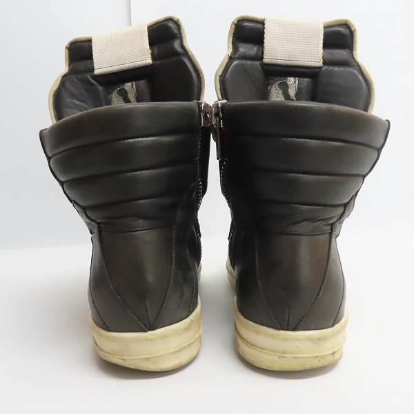 実際に弊社で買取させて頂いたRick Owens/リックオウエンス ジオバスケット サイドジップスニーカーRU18F1894/41.5の画像 1枚目