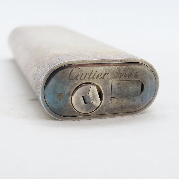 実際に弊社で買取させて頂いたCartier/カルティエ シルバー ガスライターの画像 2枚目