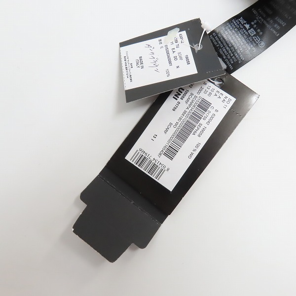 実際に弊社で買取させて頂いた【未使用】 EMPORIO ARMANI/エンポリオ アルマーニ  マフラーの画像 8枚目