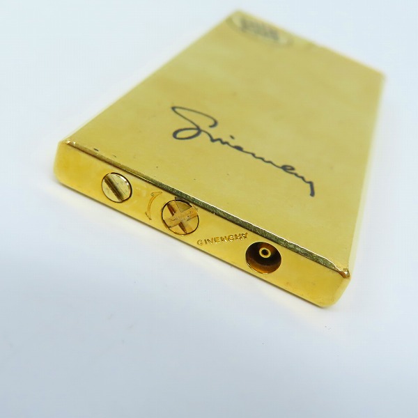 実際に弊社で買取させて頂いたGIVENCHY/ジバンシー ガスライター ゴールドの画像 2枚目