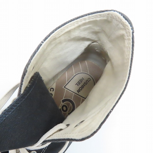 実際に弊社で買取させて頂いたCONVERSE ADDICT/コンバース アディクト CHUCK TAYLOR CANVAS HI/チャックテイラー スニーカー 1CL572/ 27.5の画像 4枚目