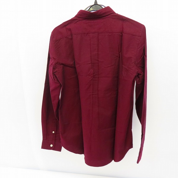 実際に弊社で買取させて頂いたBack Channel/バックチャンネル B.D. シャツ ボルドー/Mの画像 1枚目