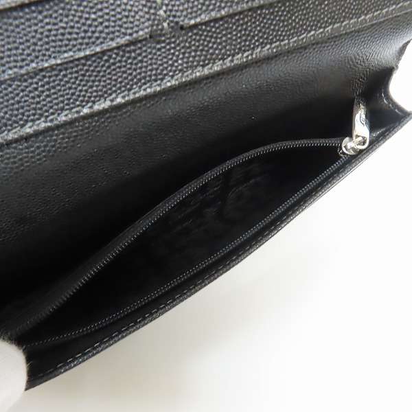 実際に弊社で買取させて頂いたCartier/カルティエ  サントス ドゥ カルティエ レザー 二つ折り長財布の画像 4枚目
