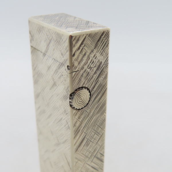 実際に弊社で買取させて頂いたdunhill/ダンヒル サイドローラー ガスライター シルバーの画像 5枚目