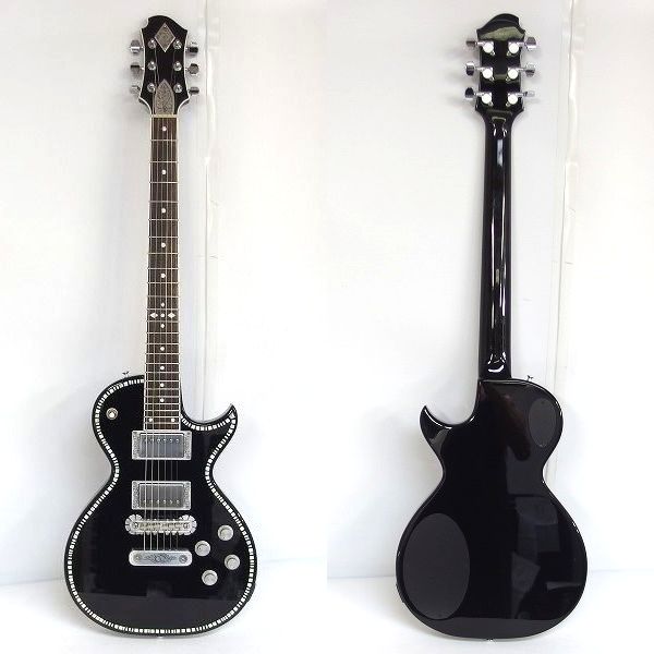 実際に弊社で買取させて頂いた★ZEMAITIS/ゼマイティス A24SU BP/Black Pearl エレキギター 日本製 ハードケース付 の画像 2枚目