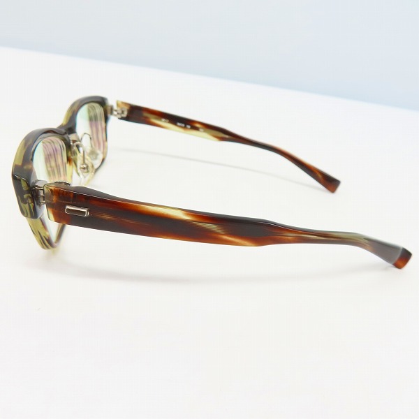 実際に弊社で買取させて頂いた999.9/フォーナインズ ウェリントン/スクエア 眼鏡フレーム/メガネフレーム NP-17の画像 2枚目