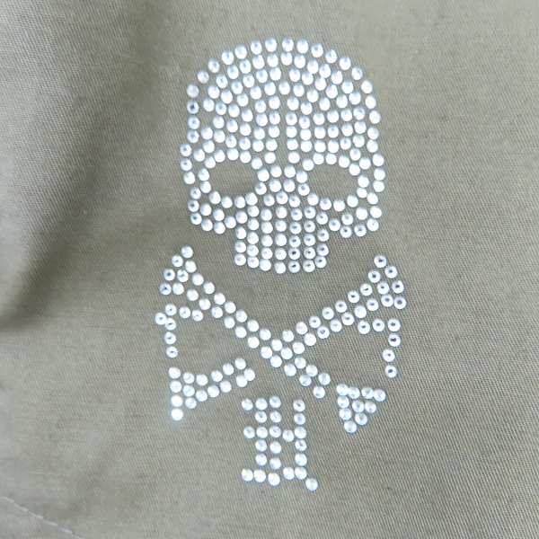 実際に弊社で買取させて頂いたHYDROGEN/ハイドロゲン バック スカル カーゴ パンツ HYA1150682/34の画像 5枚目