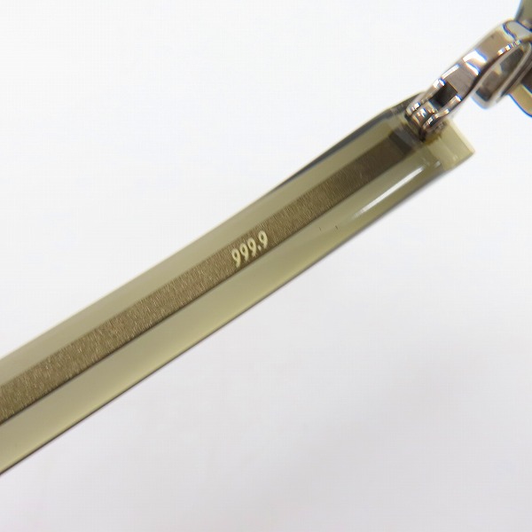 実際に弊社で買取させて頂いた999.9/フォーナインズ メガネフレーム NP-41の画像 5枚目