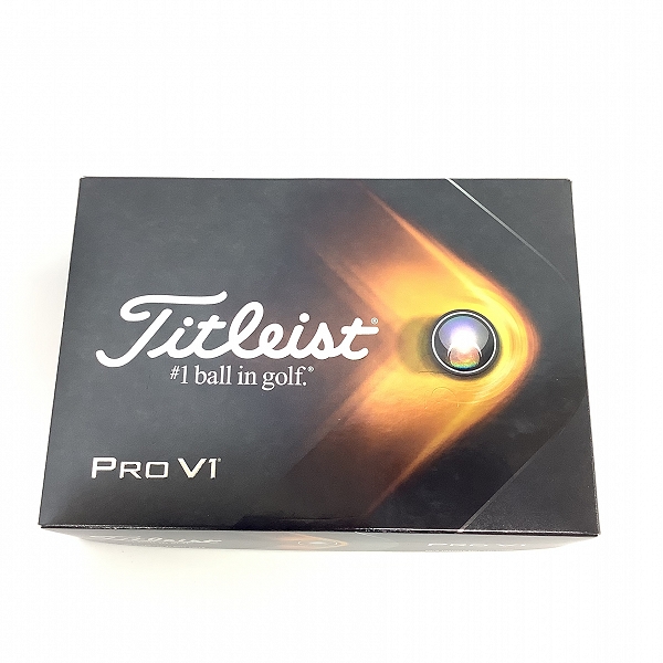 実際に弊社で買取させて頂いた【未使用】Titleist/タイトリスト PRO V1 ゴルフボール 1ダースの画像 2枚目