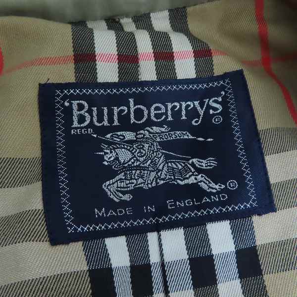 実際に弊社で買取させて頂いたBurberry's/バーバリー ノバチェック トレンチコート/46の画像 2枚目