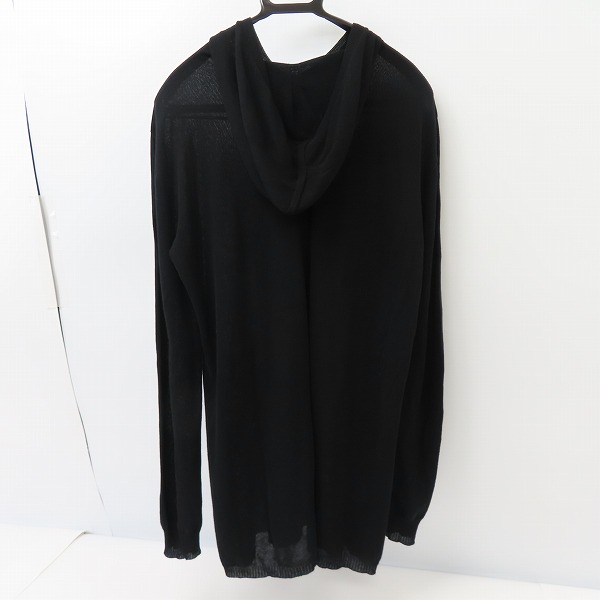 実際に弊社で買取させて頂いたRick Owens/リックオウエンス Ls Hoody フーデットニット RU19S2623-C/Lの画像 1枚目