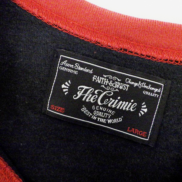 実際に弊社で買取させて頂いたTHE CRIMIE/クライミー スペード ラグラン Tシャツ/Lの画像 2枚目