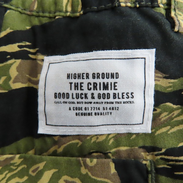 実際に弊社で買取させて頂いたTHE CRIMIE/クライミー ハーフパンツ カモフラ 迷彩/XLの画像 7枚目