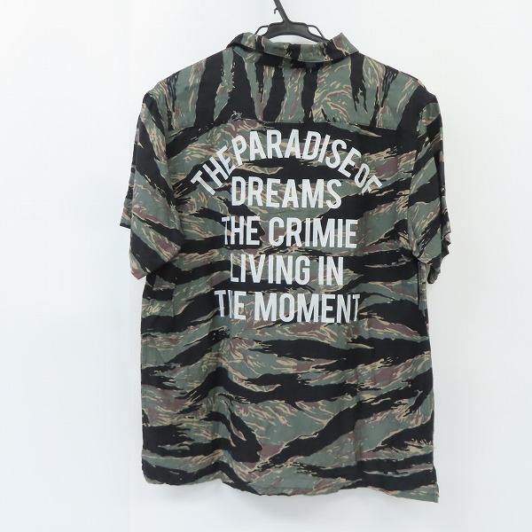 実際に弊社で買取させて頂いたTHE CRIMIE/クライミー 胸ポケット 半袖シャツ カモフラ/Lの画像 1枚目