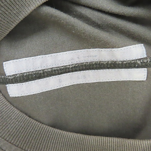 実際に弊社で買取させて頂いたRick Owens/リックオウエンス クルーネック ショートスリーブ ブラウン RU18S5282-JA/Sの画像 2枚目