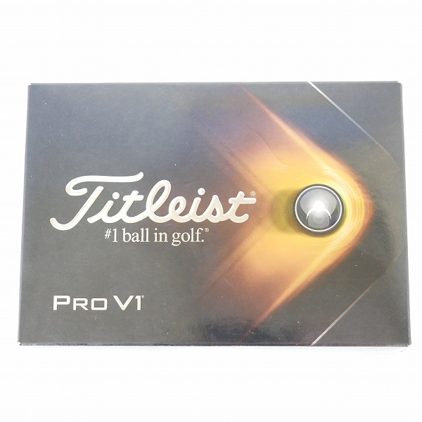 実際に弊社で買取させて頂いた【未使用】Titleist/タイトリスト PRO V1 ゴルフボール 1ダースの画像 2枚目