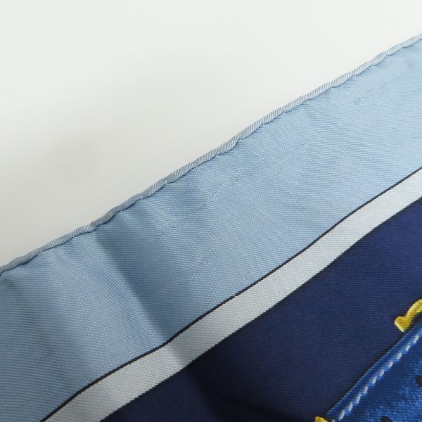 実際に弊社で買取させて頂いたCartier/カルティエ チェーン総柄 大判ストールの画像 6枚目