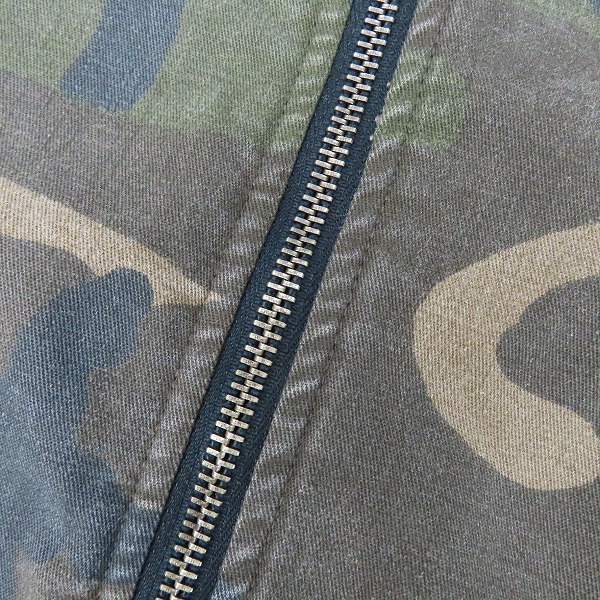 実際に弊社で買取させて頂いたHYDROGEN/ハイドロゲン カモフラ柄 リバーシブル ジップアップ ブルゾン/Sの画像 7枚目