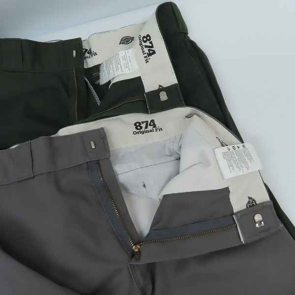 実際に弊社で買取させて頂いたDickies/ディッキーズ 874 オリジナルフィット ワークパンツ 2点セットの画像 3枚目
