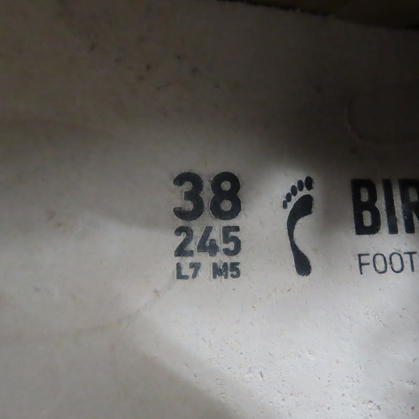 実際に弊社で買取させて頂いたBIRKENSTOCK/ビルケンシュトック Albany アルバニー シューズ/24.5の画像 4枚目